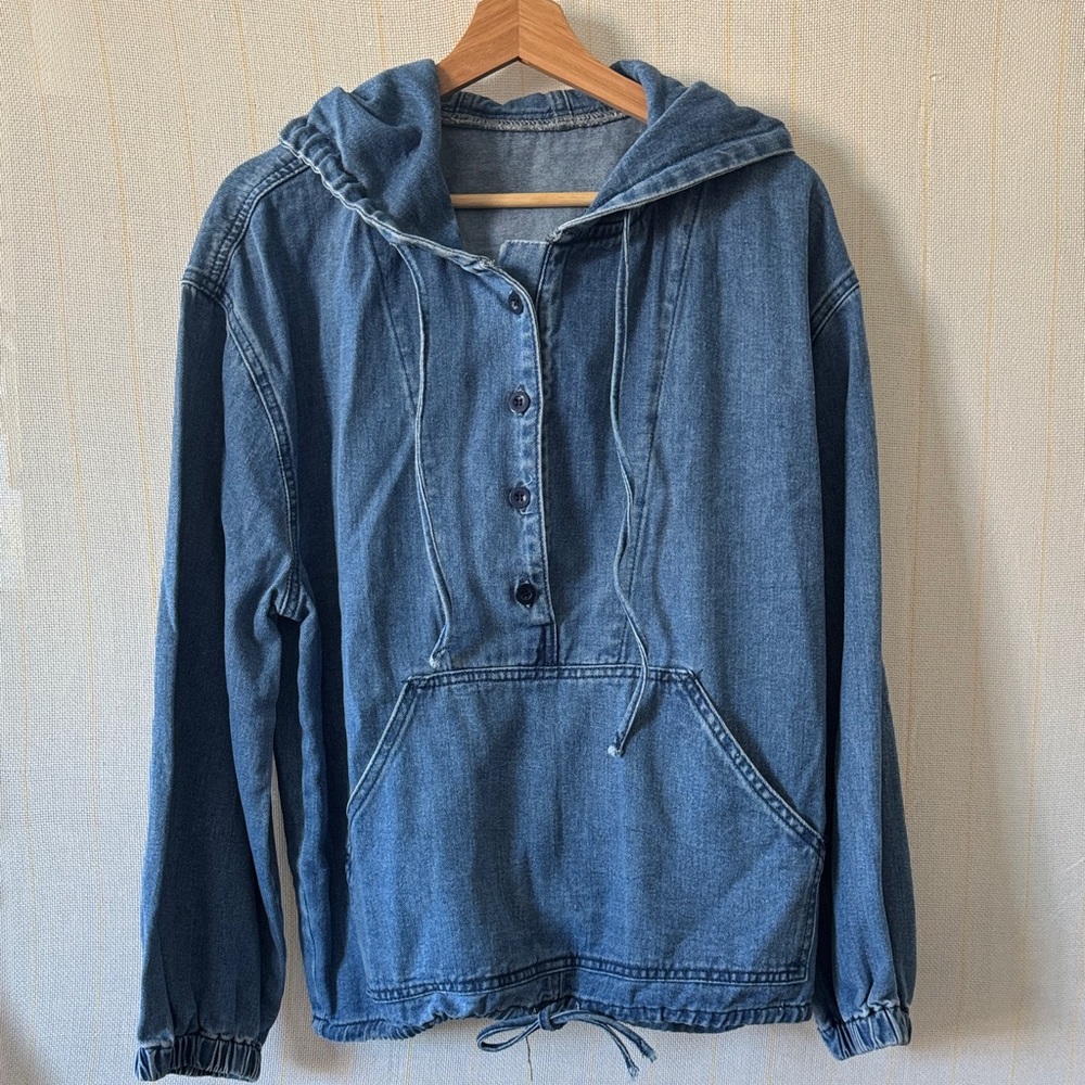 Denim Blue Women's Hoodie